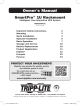 Tripp Lite SMX500RT1U UPS Owner's manual