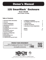 Tripp Lite SR12UB 12U Rack Cabinet Owner's manual