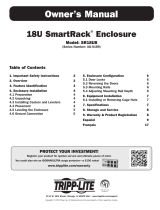 Tripp Lite SR18UB and SR24UB Rack Cabinet Owner's manual
