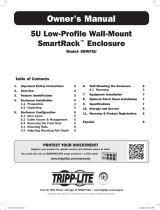 Tripp Lite SRWF5U 5U Wallmount Rack Enclosure Owner's manual