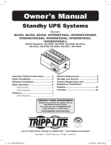 Tripp Lite Standby UPS Systems Owner's manual