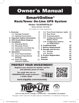 Tripp Lite SU3000RTXL2U Owner's manual