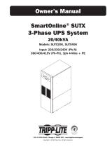 Tripp Lite SUTX20K & SUTX40K Owner's manual