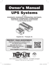 Tripp Lite ECO650UPSM Owner's manual