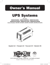 Tripp Lite UPS Systems Owner's manual