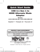 Tripp Lite U444-06N-HD-AM Quick start guide