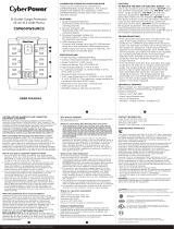 CyberPower CSP600WSURC2 User manual