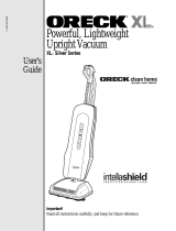 Oreck U3770COST2 User guide