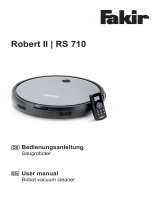 Fakir Robert II RS710 Owner's manual