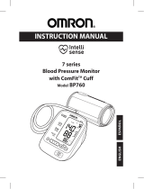 Omron BP760 User manual