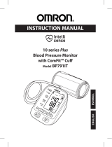 Omron 10 Series+ BP791IT User manual