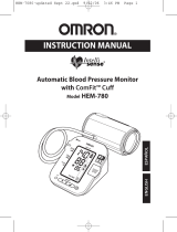 Omron HEM-780 User manual
