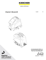 Windsor Chariot 3 iScrub 26 Owner's manual