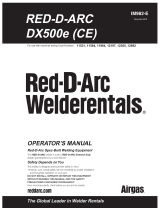 Lincoln Electric Red-D-Arc DX500e Operating instructions