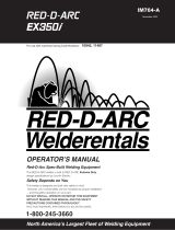 Lincoln Electric Red-D-Arc EX350i Operating instructions