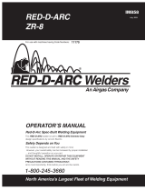 Lincoln Electric Red-D-Arc ZR-8 Operating instructions