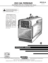 Lincoln Electric PERKINS 350-SA User manual