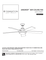Fanimation Studio CollectionLP8069 AireDrop WiFi