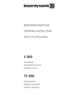 Beyerdynamic SEM 981 C User manual