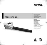 STIHL BGA 45 Owner's manual
