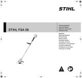 STIHL FSA 56 Owner's manual