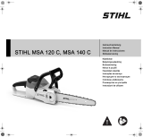 STIHL MSA 140 C Owner's manual