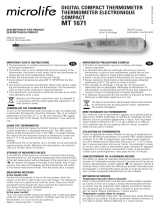 Microlife MT 1671 User manual