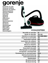 Gorenje VCEA22GPRBK User manual