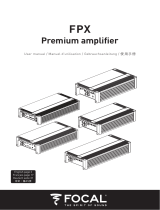 Focal FPX 4.800 User manual