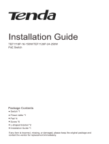 Tenda TEF1126P-24-250W Installation guide