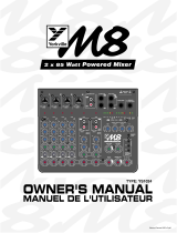 YORKVILLE M8 Owner's manual
