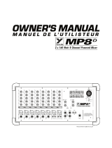 YORKVILLE MP8D Owner's manual