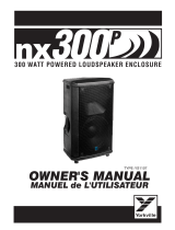 YORKVILLE NX300P Owner's manual