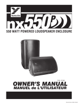 YORKVILLE NX550P Owner's manual