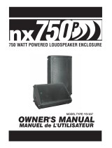 YORKVILLE NX750P Owner's manual