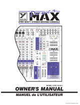 YORKVILLE PowerMAX22 Owner's manual