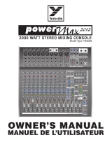 YORKVILLE PowerMAX2012 Owner's manual
