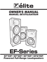 YORKVILLE EF15P Owner's manual