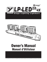 YORKVILLE LP-LED4X Owner's manual