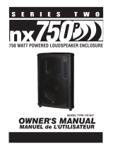 YORKVILLE NX750P-2 Owner's manual