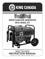 King Canada KCG-8500GE User manual