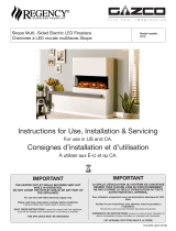 Regency Fireplace Products E110 Owner's manual