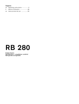 Gaggenau RB280704 Owner's manual