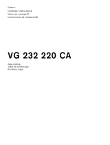Gaggenau VG 232 220CA Installation guide