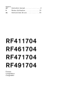 Gaggenau RF 471 705 Owner's manual