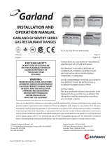 Garland E56P Owner Instruction Manual