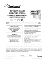Garland Heavy Duty Gas Griddle Owner Instruction Manual