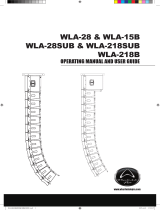 Wharfedale Pro WLA-28SUB Fly frame User manual