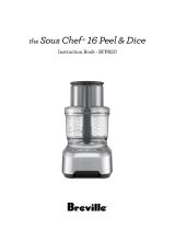 Breville the Breville Sous Chef 16 Peel & Dice User manual
