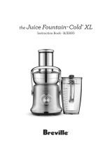 Breville the Juice Fountain Cold XL User manual